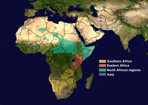 cheetah location map.